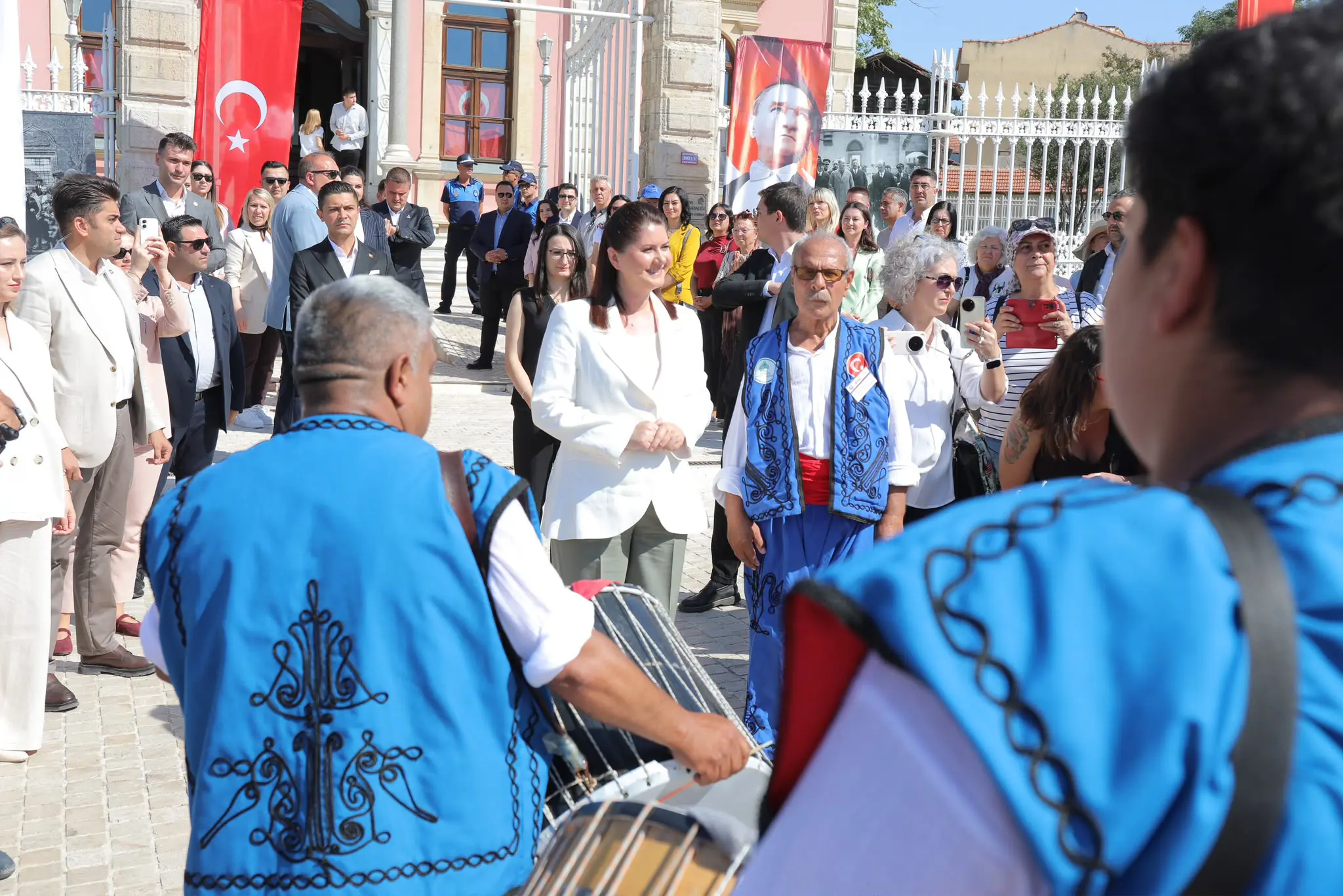 665. KIRKPINAR YAĞLI GÜREŞLERİ FESTİVALİ BAŞKAN KARŞILAMA TÖRENİYLE BAŞLADI galeri görseli